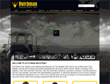 Tablet Screenshot of dutchmantreespade.com